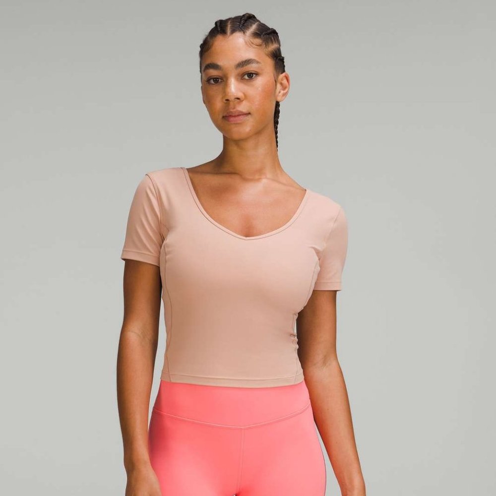 worn once Align T-Shirt Pink Clay